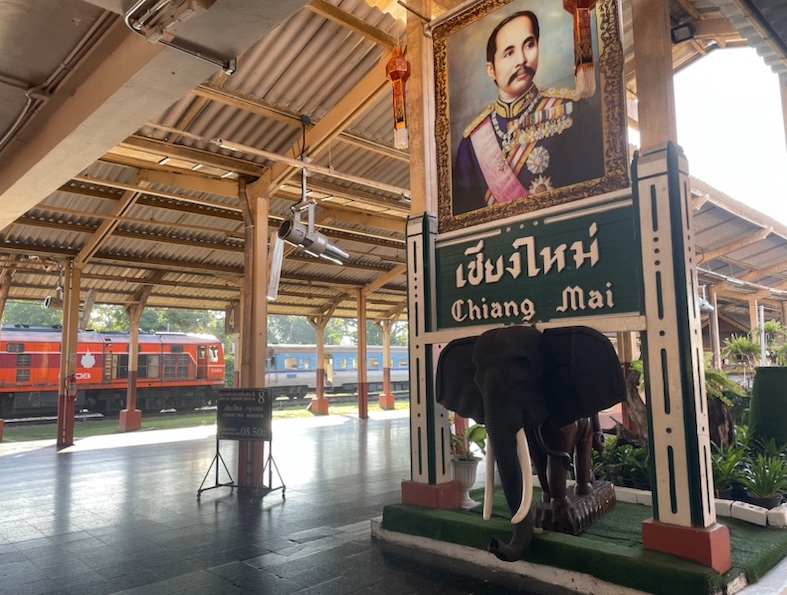 Chiang Mai station is a very attractive looking station ​
