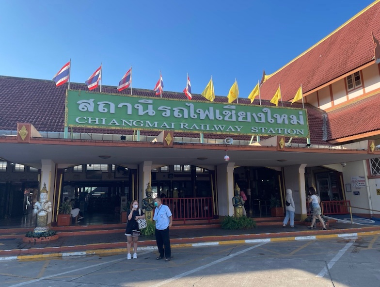 Chiang Mai station is a very attractive looking station ​