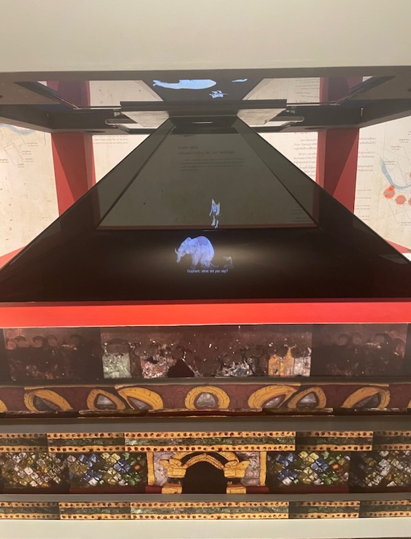 The Lampang Museum (Lampang, Notherm Thailand) has a lot of interactive multimedia exhibits and would be great for kids 