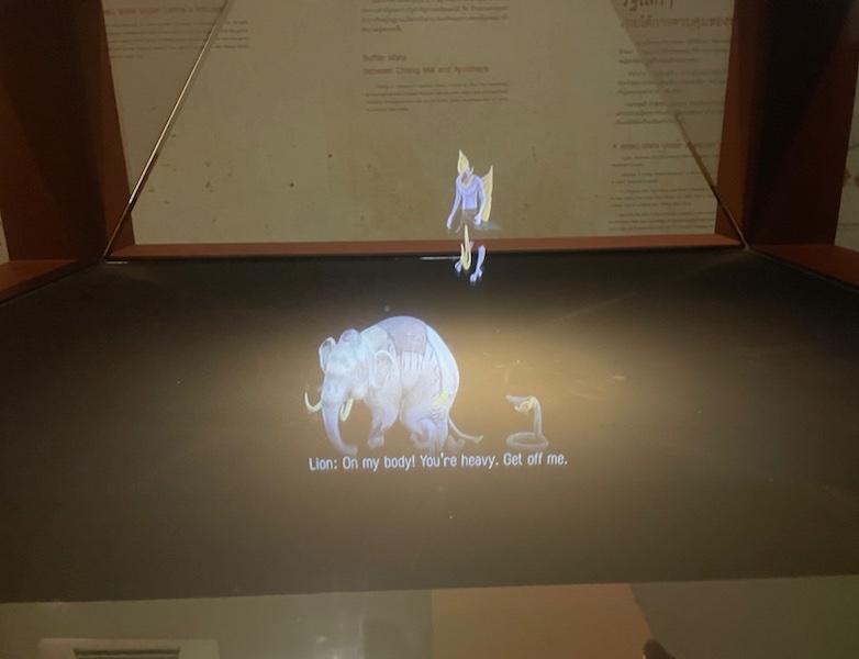 The Lampang Museum (Lampang, Notherm Thailand) has a lot of interactive multimedia exhibits and would be great for kids 