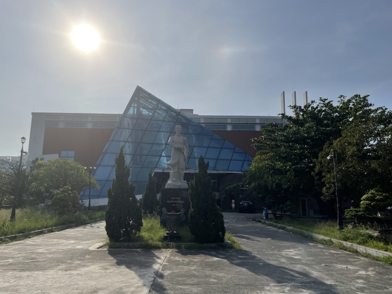 The Da Nang museum, located in the Dien Hai Rampart