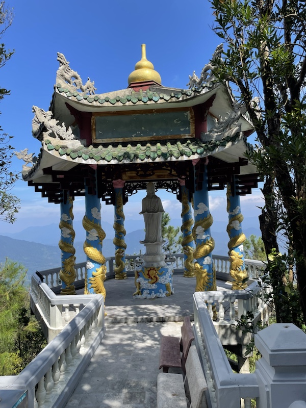 The Linh Ung Pagoda at Ba Na Hills, Da Nang, Vietnam