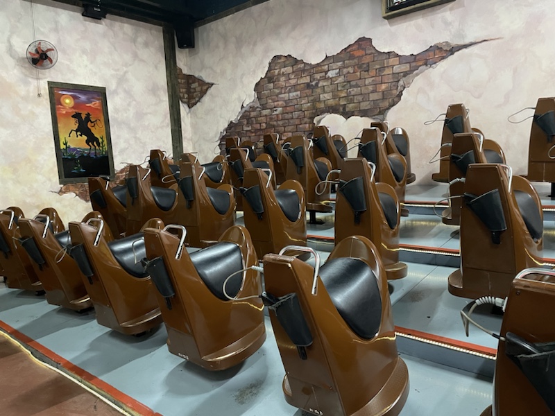 The 5D cowboy ride at Ba Na Hills, Da Nang, Vietnam 