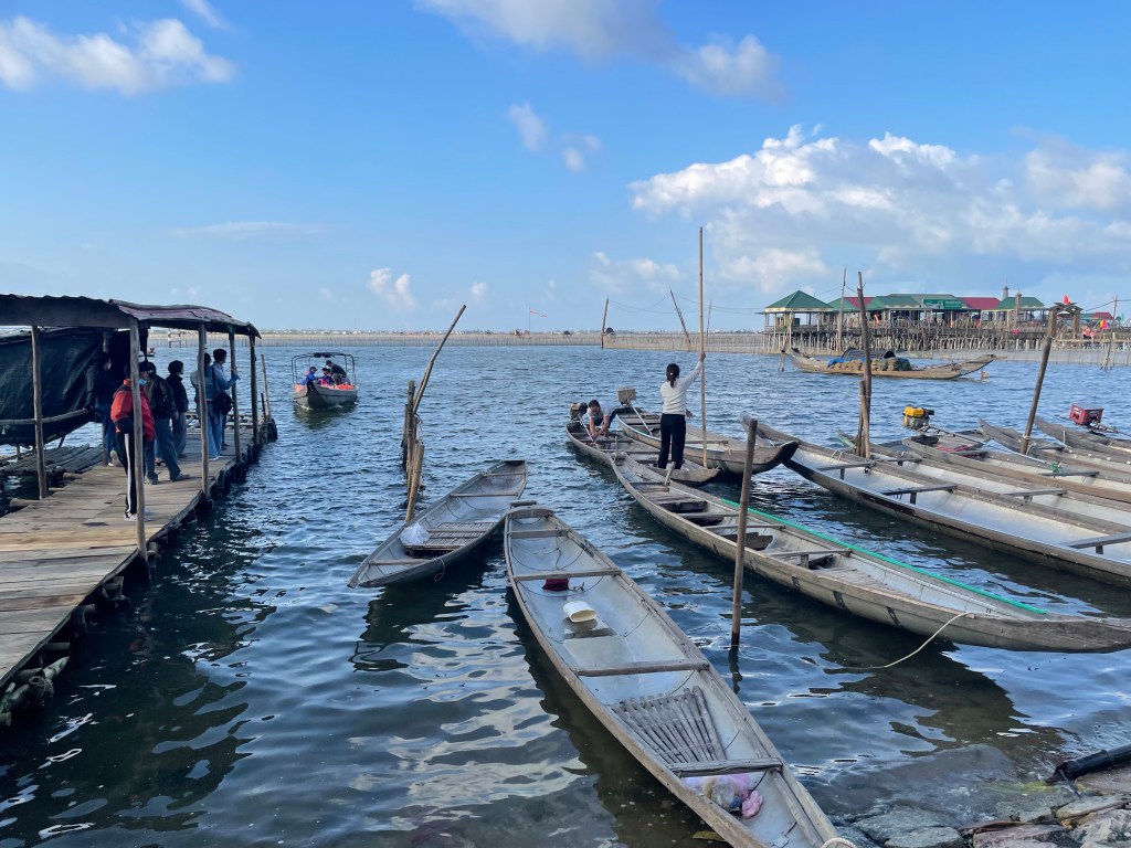 Our boat trip on the Thanh Lam lagoon, Hue, Vietnam 