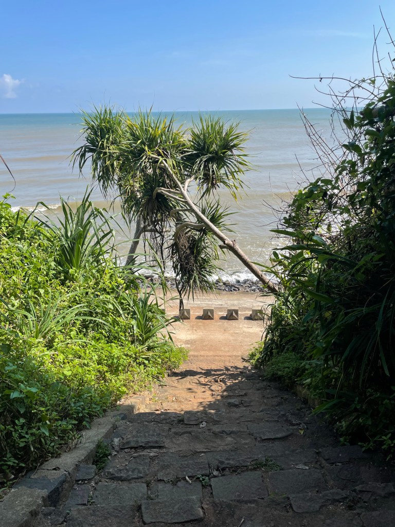 The Vinh Moc tunnels have exits directly onto the beach​
