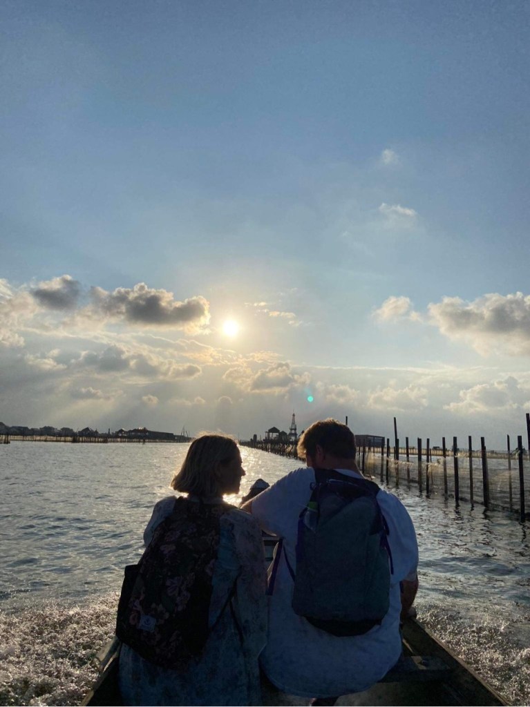 Our boat trip on the Thanh Lam lagoon, Hue, Vietnam 