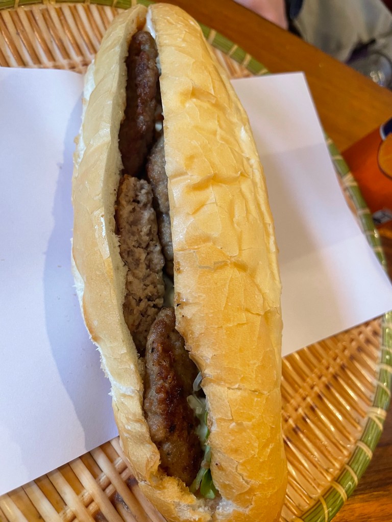 Our Bahn Mi from Cao Nguyen Restaurant, Tam Coc, Vietnam 
