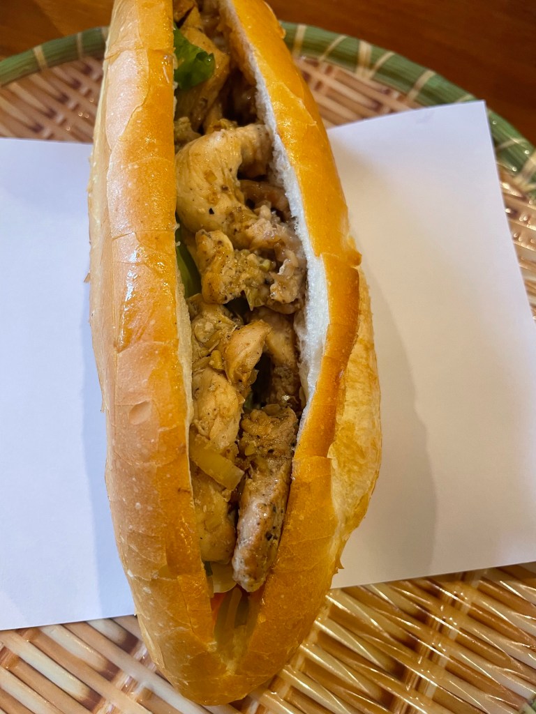 Our Bahn Mi from Cao Nguyen Restaurant, Tam Coc, Vietnam 