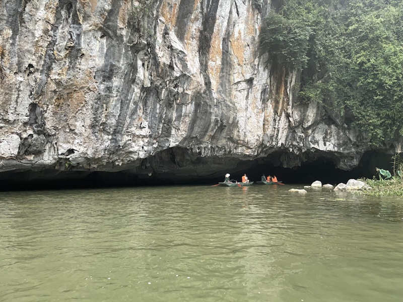 The caves on the Tam Coc boat trip, Tam Coc (Ninh Binh), Vietnam