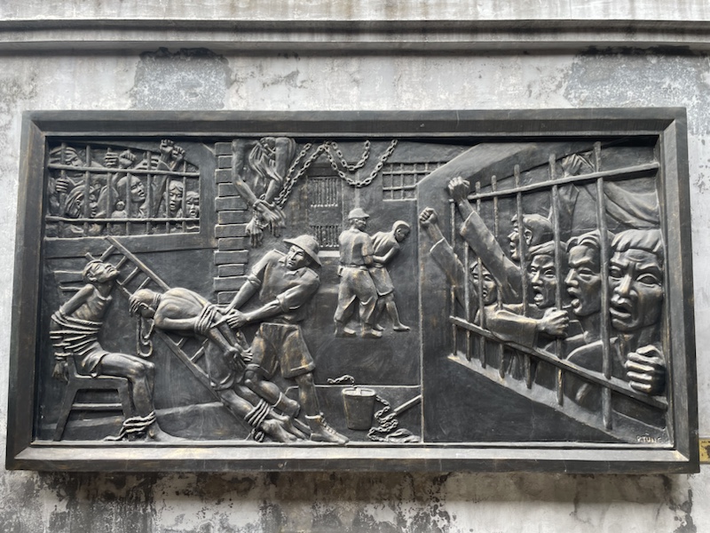 Hoa Lo Prison has an interesting but harrowing history, and is well worth a visit if you’re in Hanoi, Vietnam