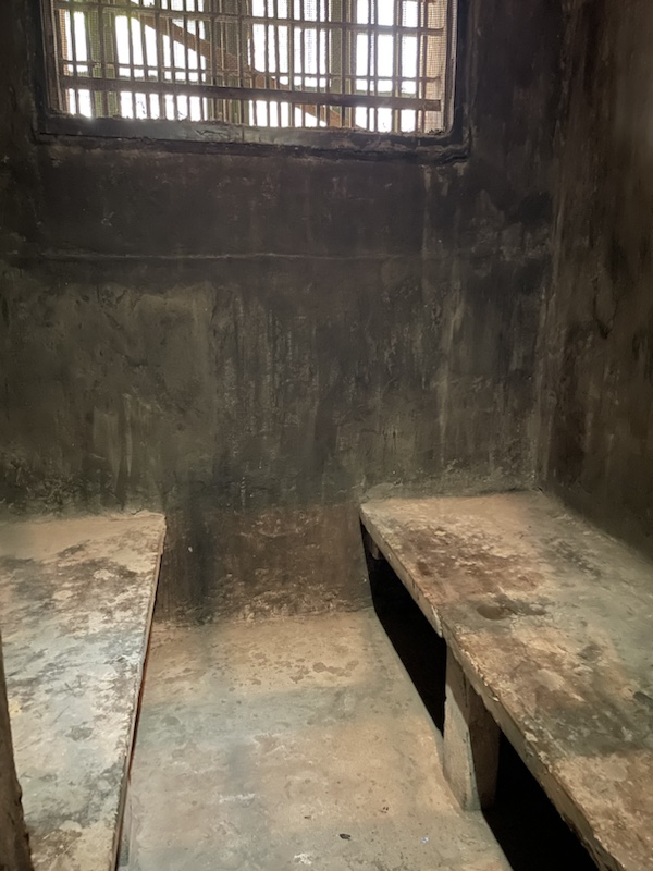 Hoa Lo Prison has an interesting but harrowing history, and is well worth a visit if you’re in Hanoi, Vietnam