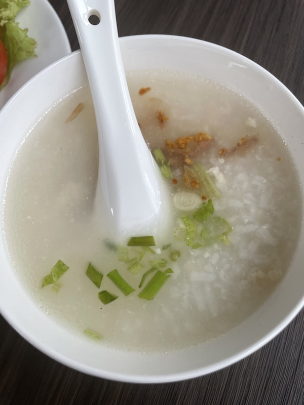 Our breakfast at the Harmony Ville Hotel, Phitsanulok, Northern Thailand, wasn’t brilliant ​