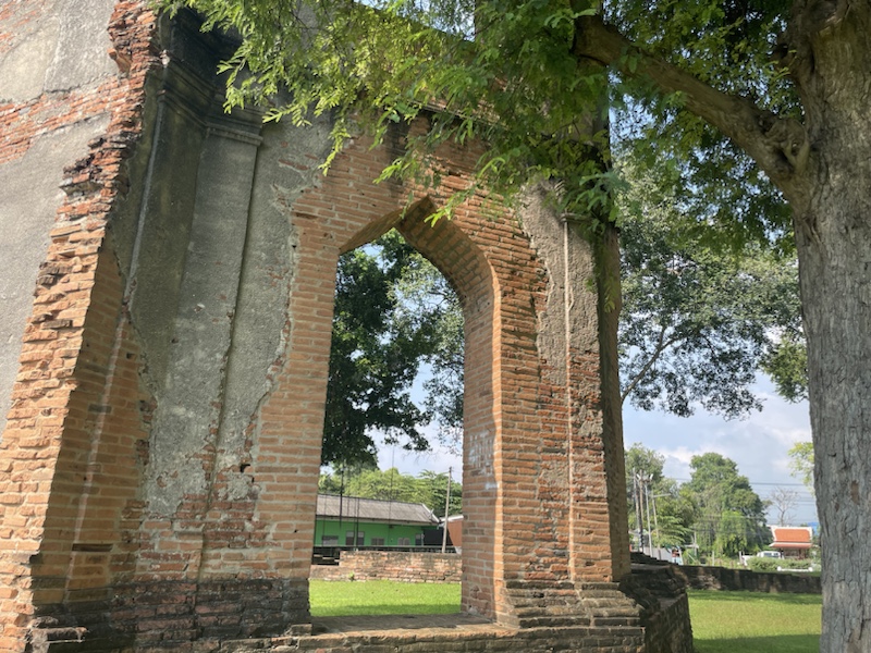 Wat San Palio, an ancient Christian church in Lopburi, Thailand 
