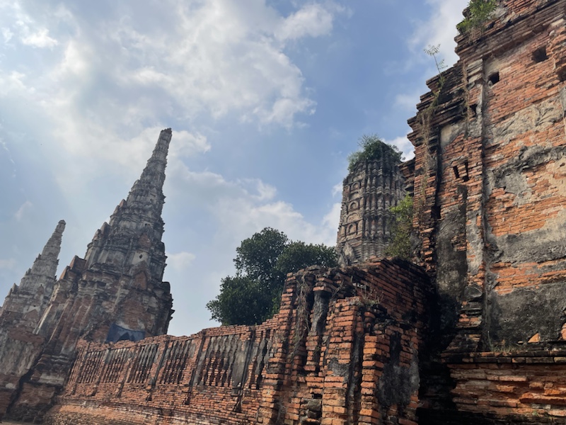 Wat Chaiwatthanaram, Ayutthaya, Thailand, which has some evident Khmer influence 