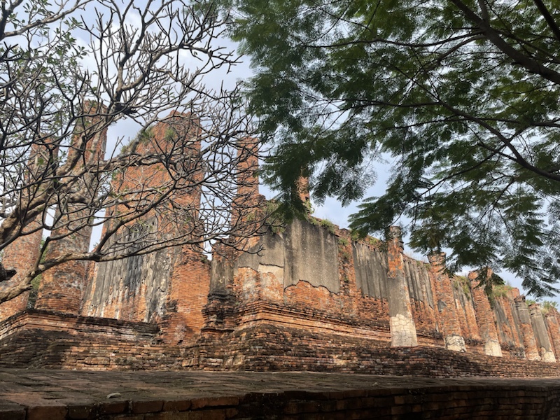 Wat Thammikarat, Ayutthaya, Thailand 