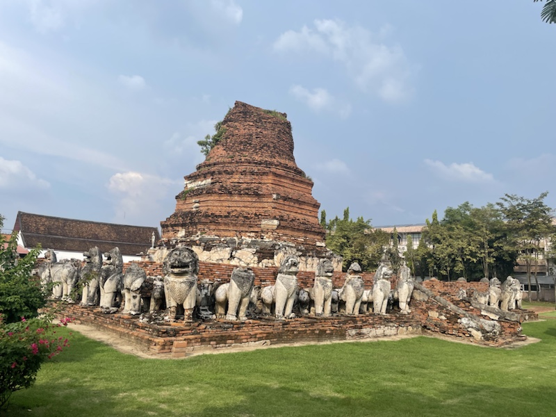 Wat Thammikarat, Ayutthaya, Thailand 