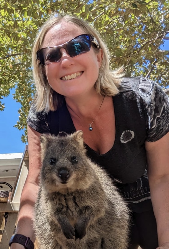 The very friendly cute quokkas of Rottnest, Perth, Western Australia
