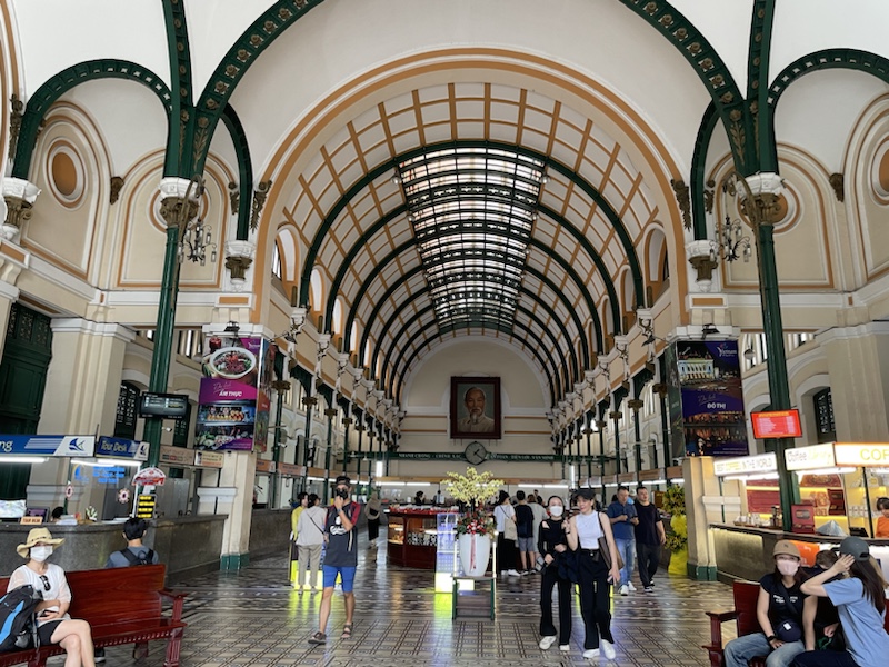 The Saigon Central Post Office, Ho Chi Minh City, Vietnam