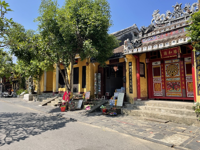 The streets of Hoi An, Vietnam were very picturesque, and much quieter than I was expecting