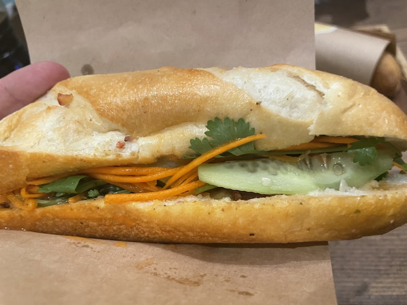 Pork Bahn Mi at Bahn Mi 25, Hanoi, Vietnam 