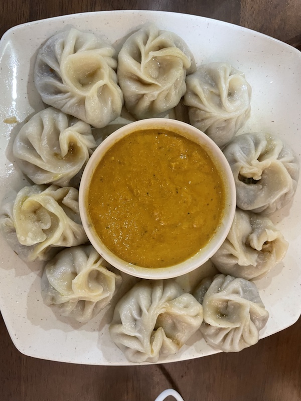 Our delicious momos at Restaurant Mandala on Dataran Medan Pasar, Kuala Lumpur, Malaysia 