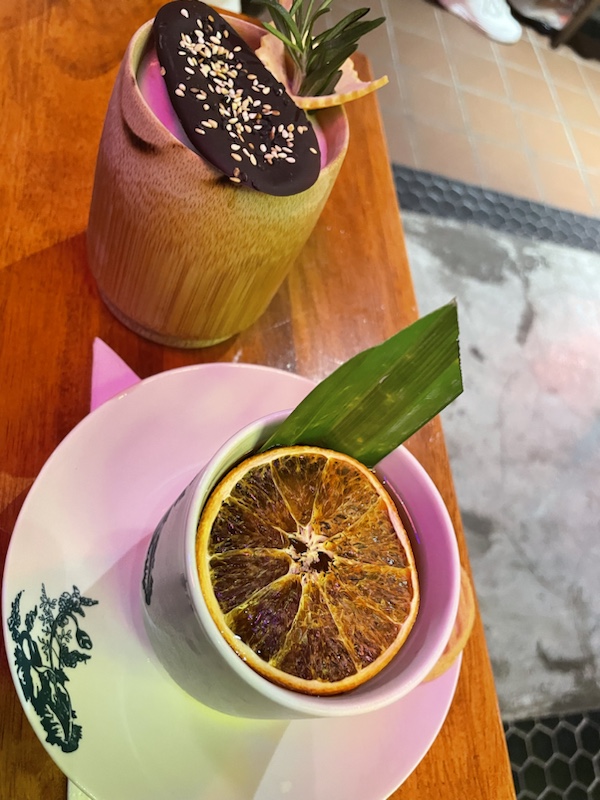 The cocktails and food at Da Bao 打包, Kuala Lumpur, Malaysia, were all excellent