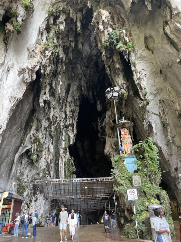 There are several small temples and shrines with Batu caves​, Kuala Lumpur, Malaysia 