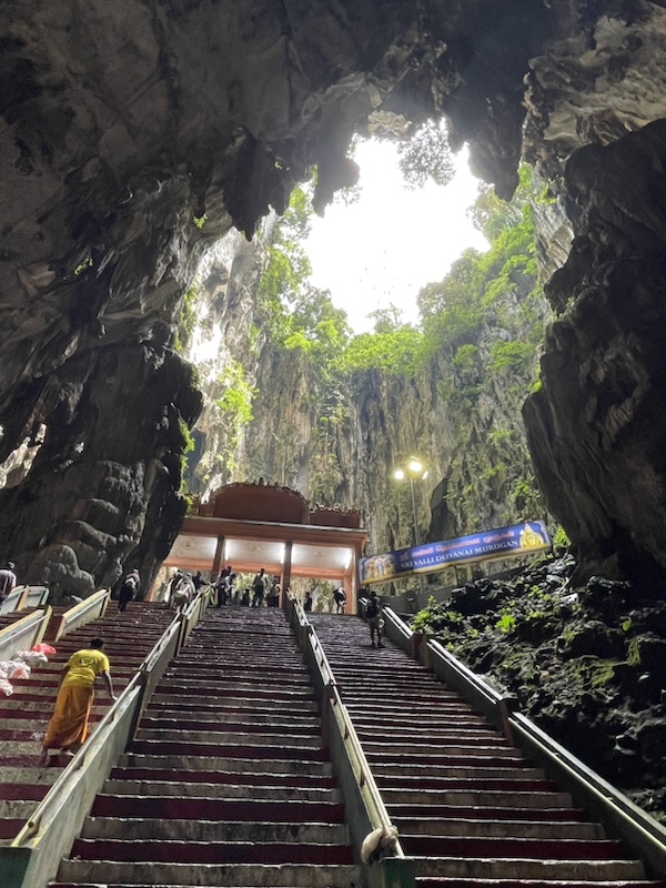 There are several small temples and shrines with Batu caves​, Kuala Lumpur, Malaysia 