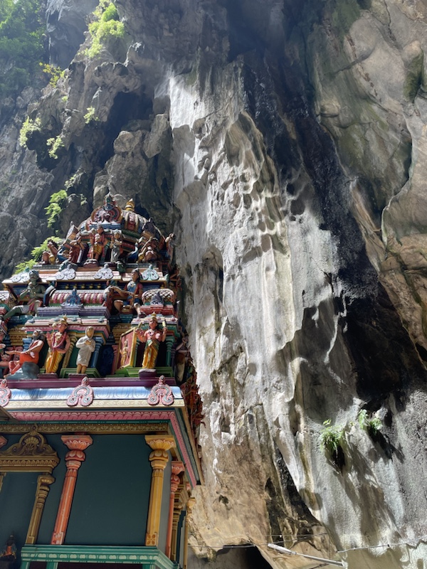 There are several small temples and shrines with Batu caves​, Kuala Lumpur, Malaysia 