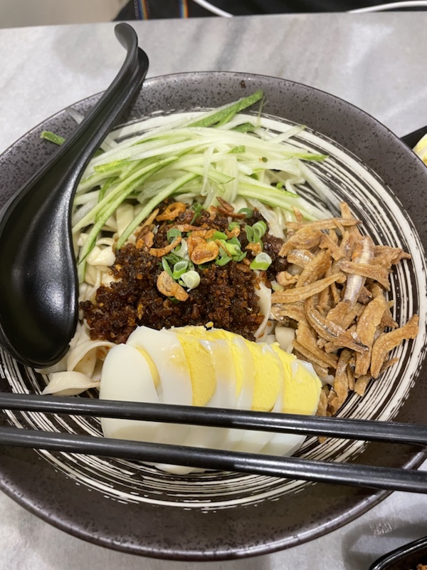 Very salty pan mee at Meet Mee Danau Kota, Kuala Lumpur, Malaysia 