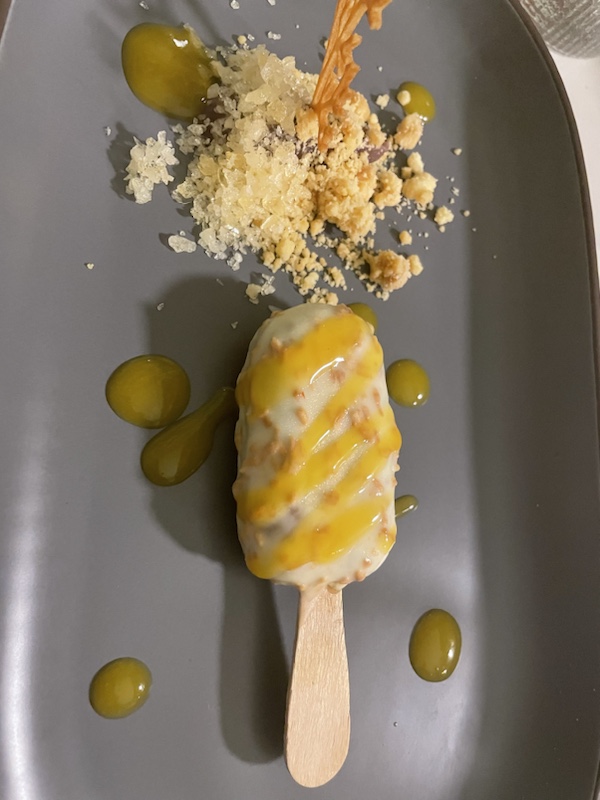 Popsicle dessert at Bol - Asian Reimagined, Kuala Lumpur, Malaysia 
