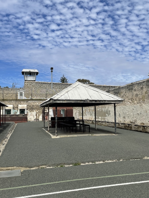 The tour around Fremantle prison (Perth, Western Australia) was fascinating ​