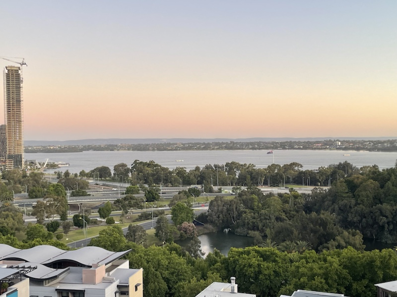 The view from Jacob’s ​ladder in Perry, Western Australia, is fantastic 