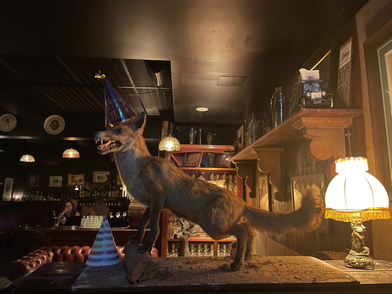 Our cocktails and jaffle at Foxtrot Unicorn, Perth, Western Australia