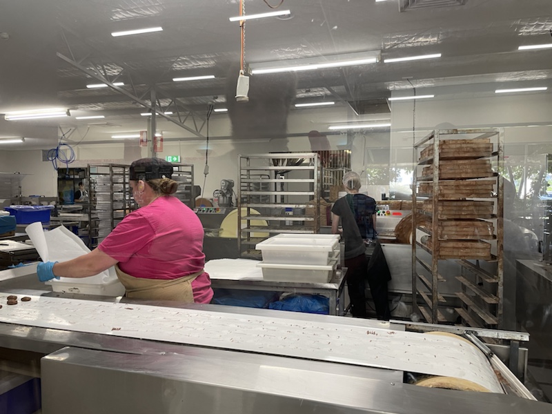The chocolate factory at The Margaret River Chocolate Company, Swan Valley, Perth, Australia