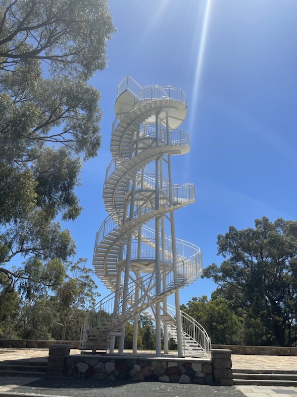 The DNA Tower in Kings Park, Perth, Western Australia