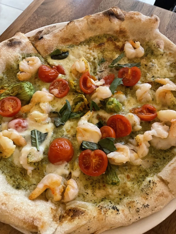 Our yummy mussels and pizza at 1934 Trattoria, Northbridge, Perth, Western Australia