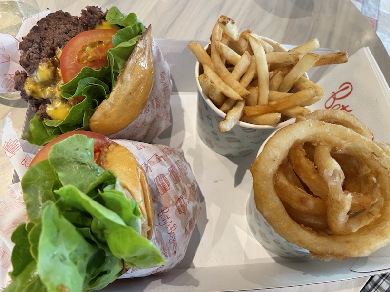 Lunch at Betty's Burgers, Adelaide, South Australia