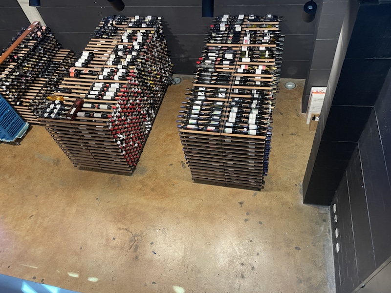 The wine cellar at the National Wine Centre, Adelaide, South Australia