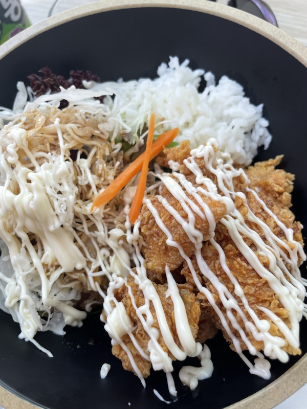 Korean fried chicken and kimchi pancakes at Gunbae Chicken & Beer, Adelaide, South Australia