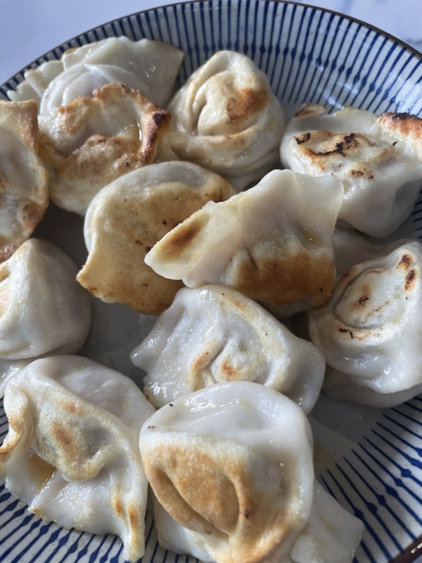 A delicious selection of dumplings at Dumpling Bun, Adelaide, South Australia