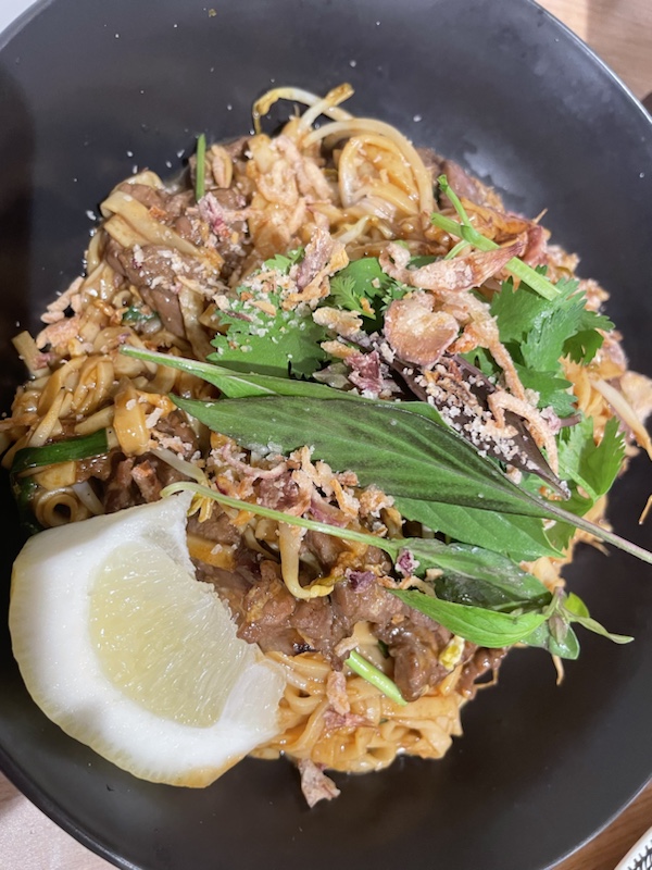 An early dinner at Sit Lo, Adelaide, South Australia