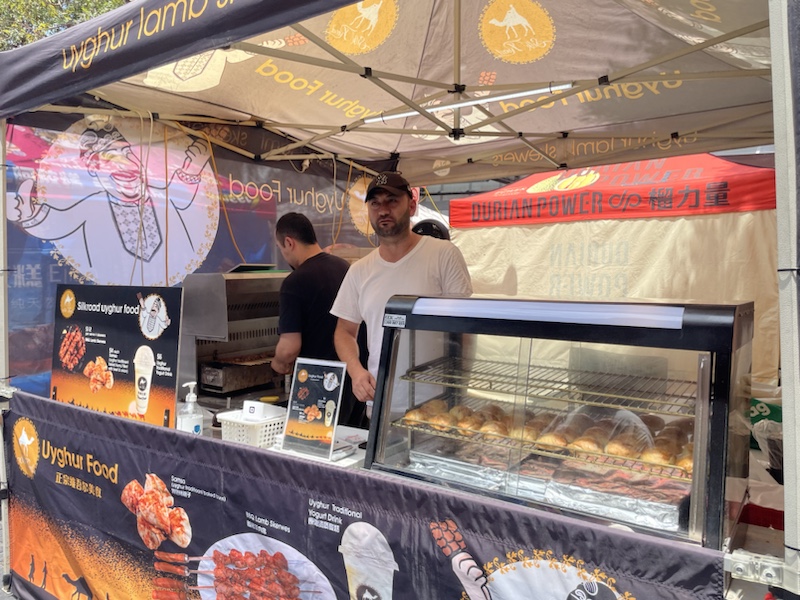 Chatswood street food market​, in Sydney, NSW, Australia 