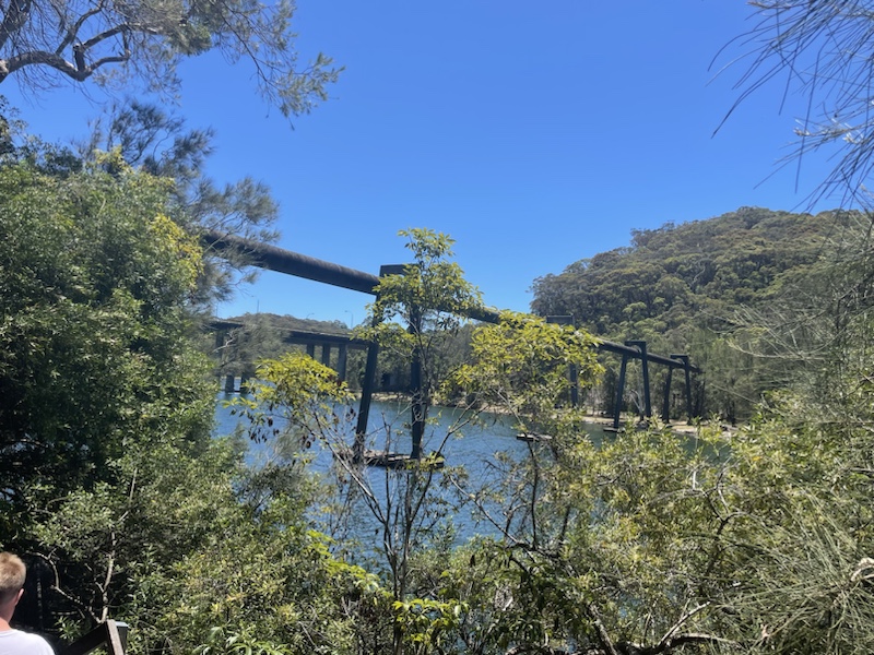 The Two Creeks Track in Sydney, NSW, Australia is a beautiful and very scenic trail