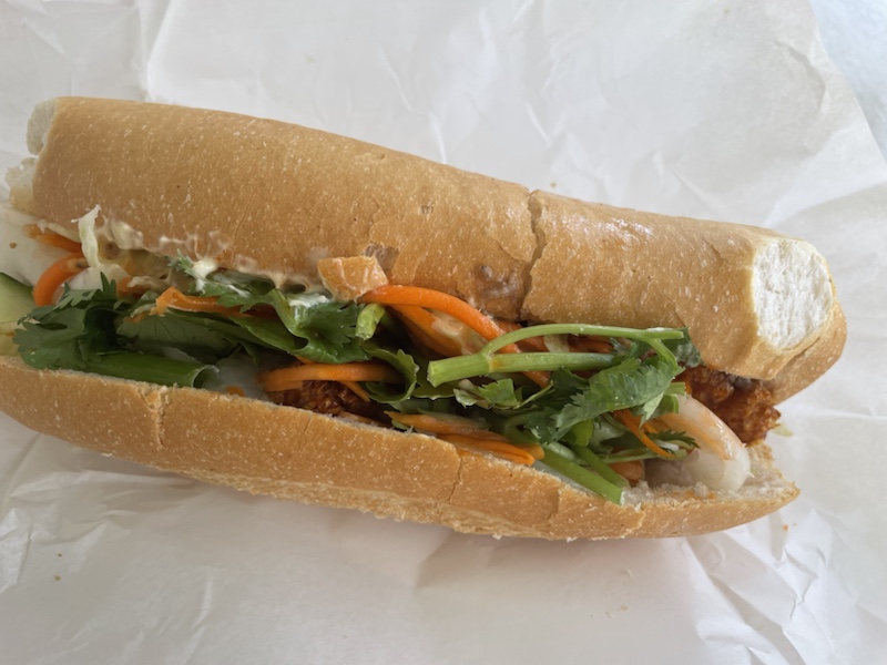 Breakfast Bahn Mi at Enmore Delicious Roll, Newtown, Sydney, NSW, Australia was indeed delicious 